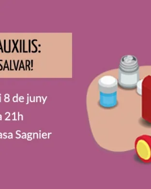 Cartell "Primers auxilis: saber és salvar!"