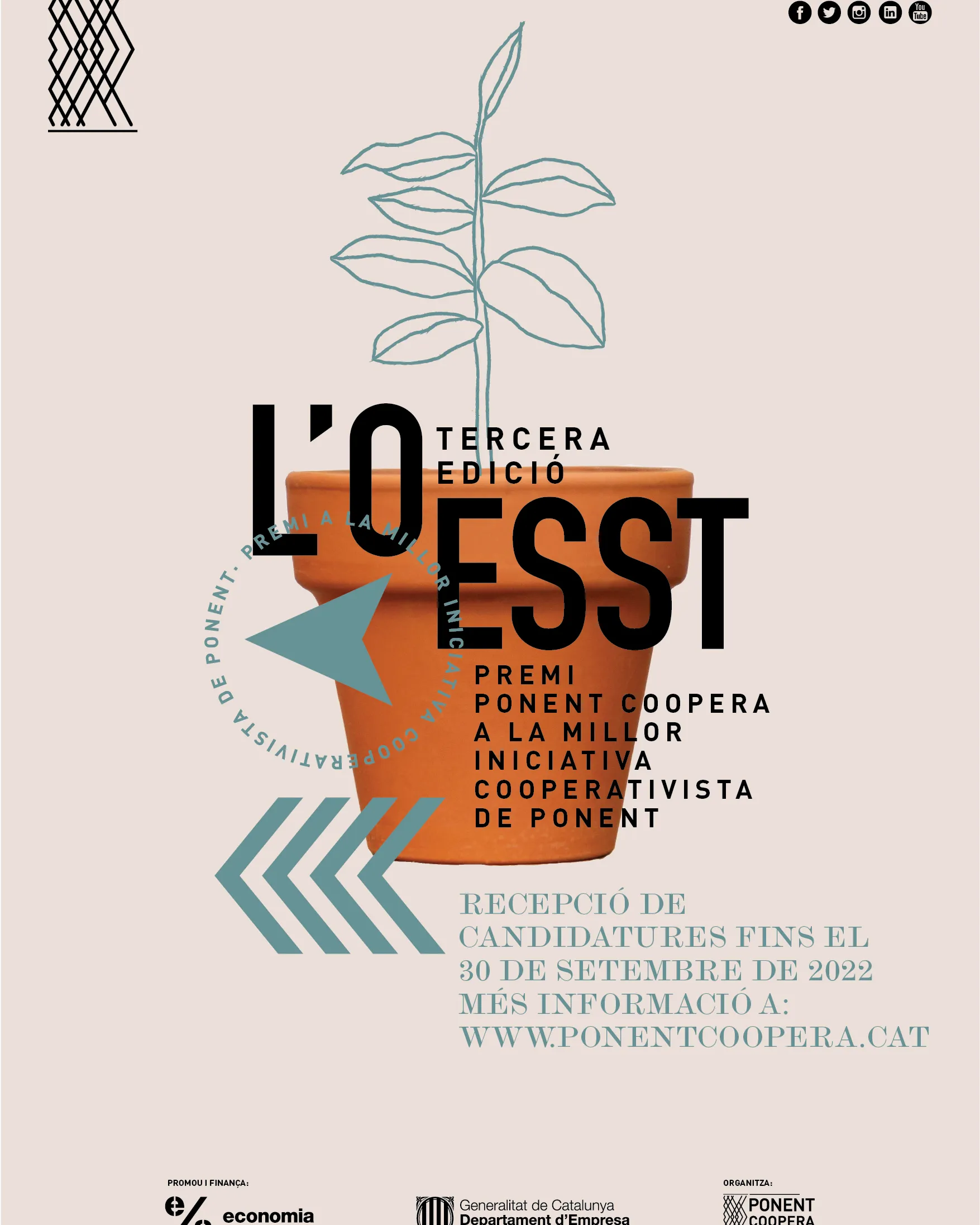 Premi L’OESST 2022 per a la millor iniciativa cooperativista de Ponent