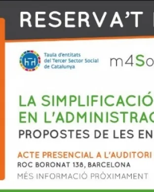 La simplificació digital en l'administració pública: propostes de les entitats socials
