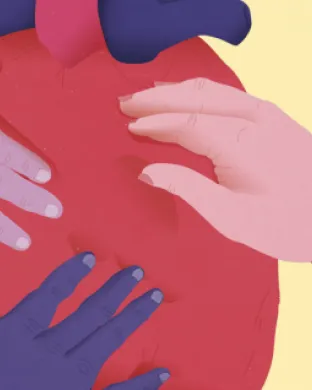 Fragment del cartell oficial del VI Congrés per l'erradicació de les violències masclistes. Font: Hèlia Dones