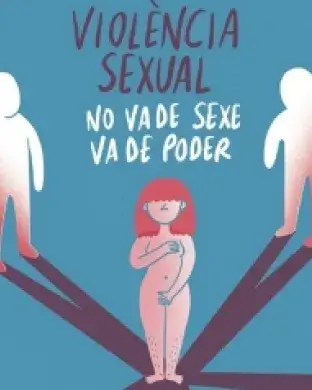 Cartell promocional del concurs. Font: Plataforma Unitària contra les Violències de Gènere