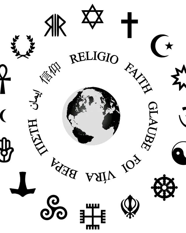 Religions. Font: Wikipèdia