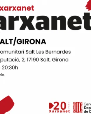 Salt: Trobada amb entitats col·laboradores de Xarxanet. Font: Xarxanet