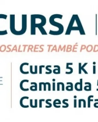 Cursa inclusiva 'Nosaltres també podem!'. Font: Aspros