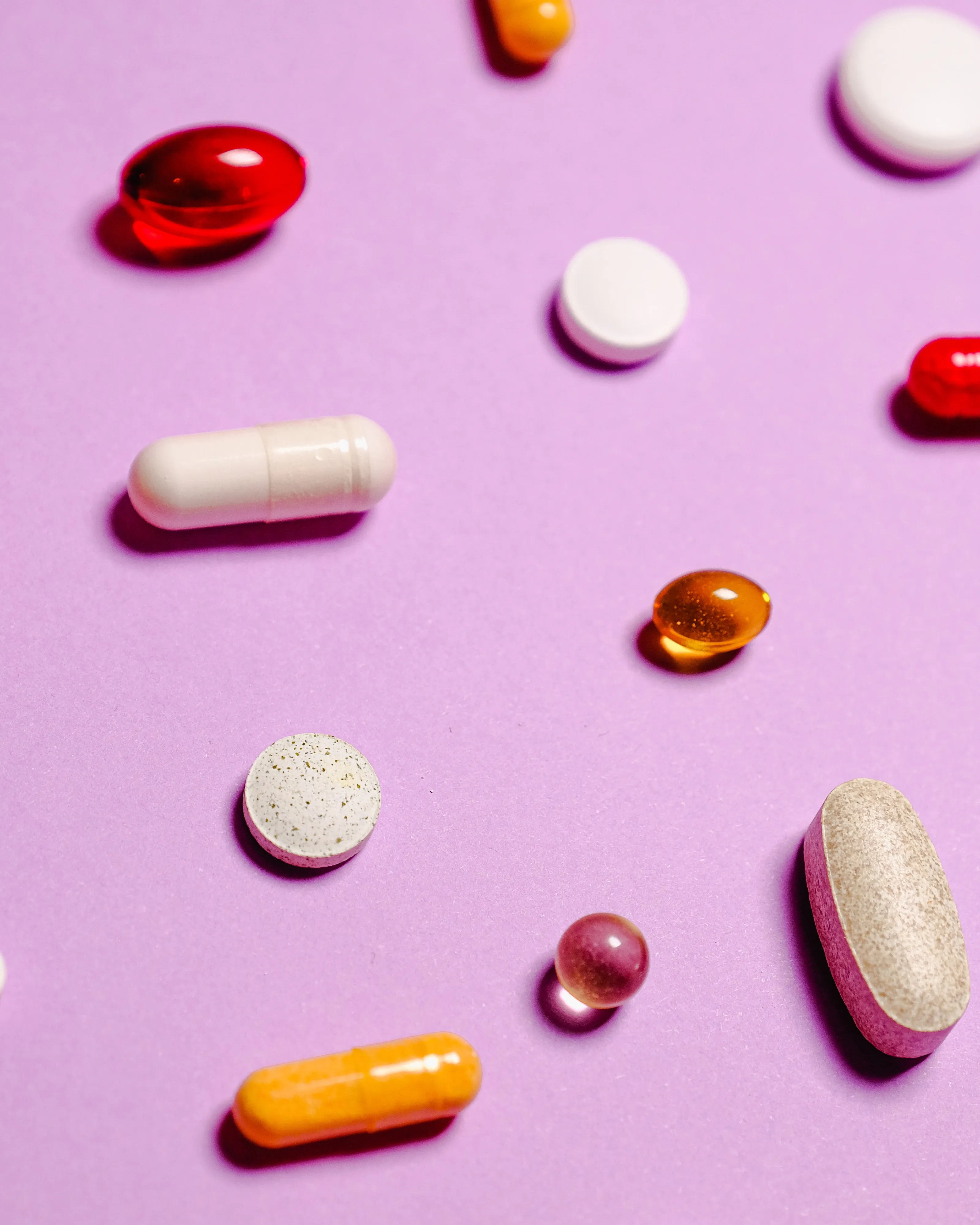 Pastilles variades. Font: Pexels - Anna Shvets Pastilles variades. Font: Pexels - Anna Shvets