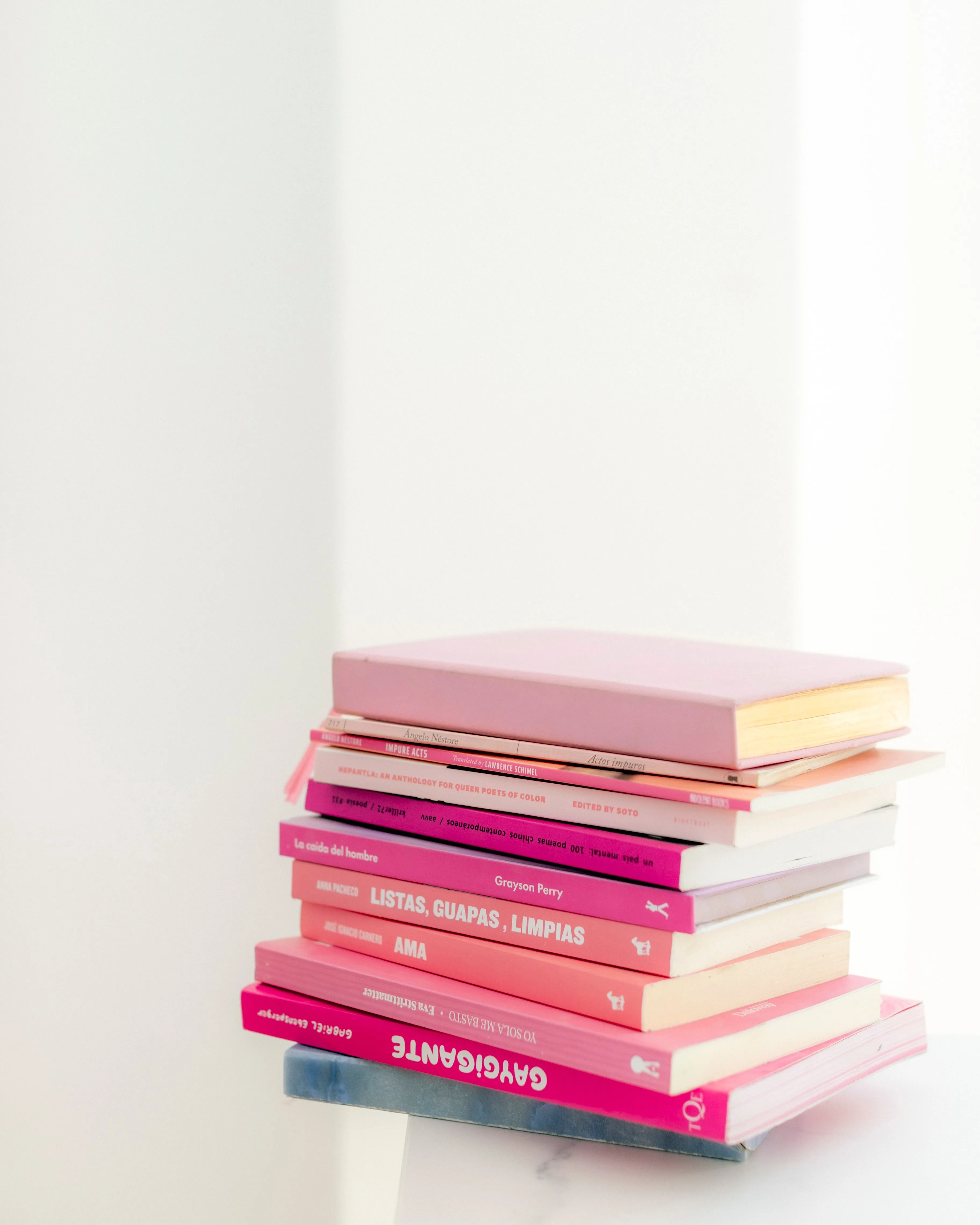 Pila de llibres. Font: Pexels - Martin de Arriba Pila de llibres. Font: Pexels - Martin de Arriba