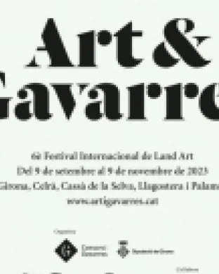 Cartell Festival Art & Gavarres. Font: Art & Gavarres.