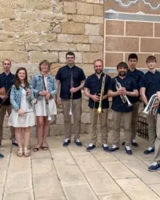 Membres de la Cobla Reus Jove. Font: Cobla Reus Jove