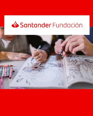 Logotip de la Fundación Banco Santander