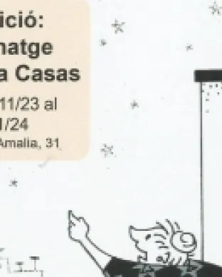 Cartell promocional de l'exposició. Font: Maria Casas