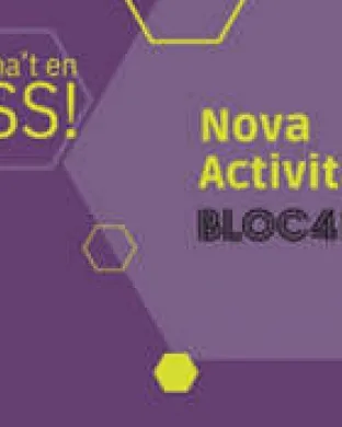 Cartell promocional de l'activitat. Font: Bloc4BCN