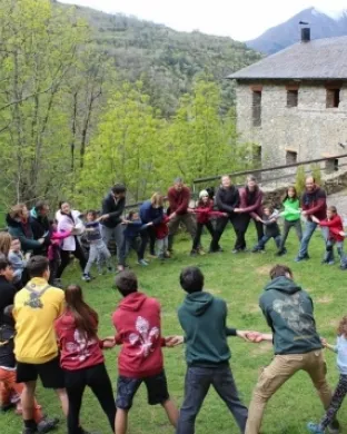 Formació per descobrir què significa ser voluntari/a en el lleure. Font: Minyons Escoltes i Guies