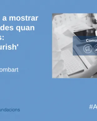 Curs en format híbrid per aprendre a comunicar dades. Font: Coordinadora Catalana de Fundacions.
