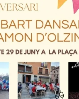 Diferents associacions culturals preparen activitats gratuïtes. Font: Esbart Dansaire Ramon d'Olzina