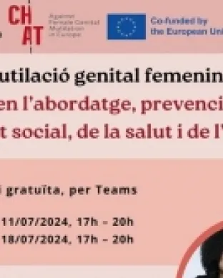 Cartell de la formació organitzada per la Fundació Autònoma Solidària.