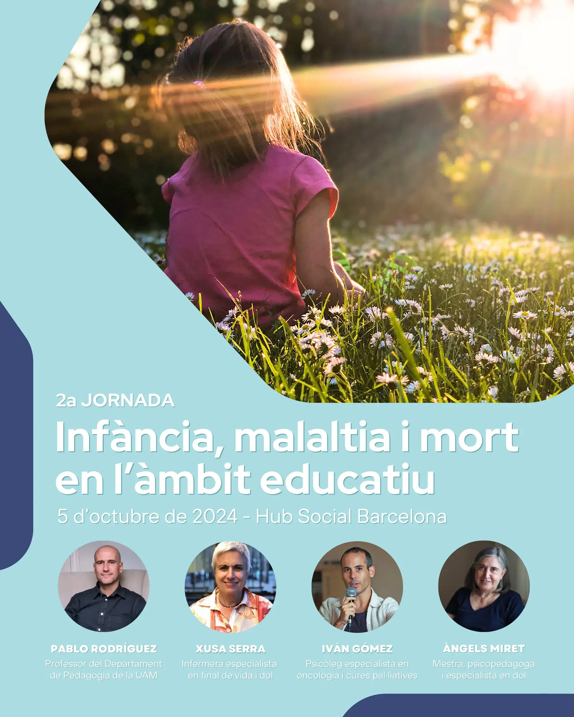 Jornada infància, malaltia i mort en l'àmbit educatiu