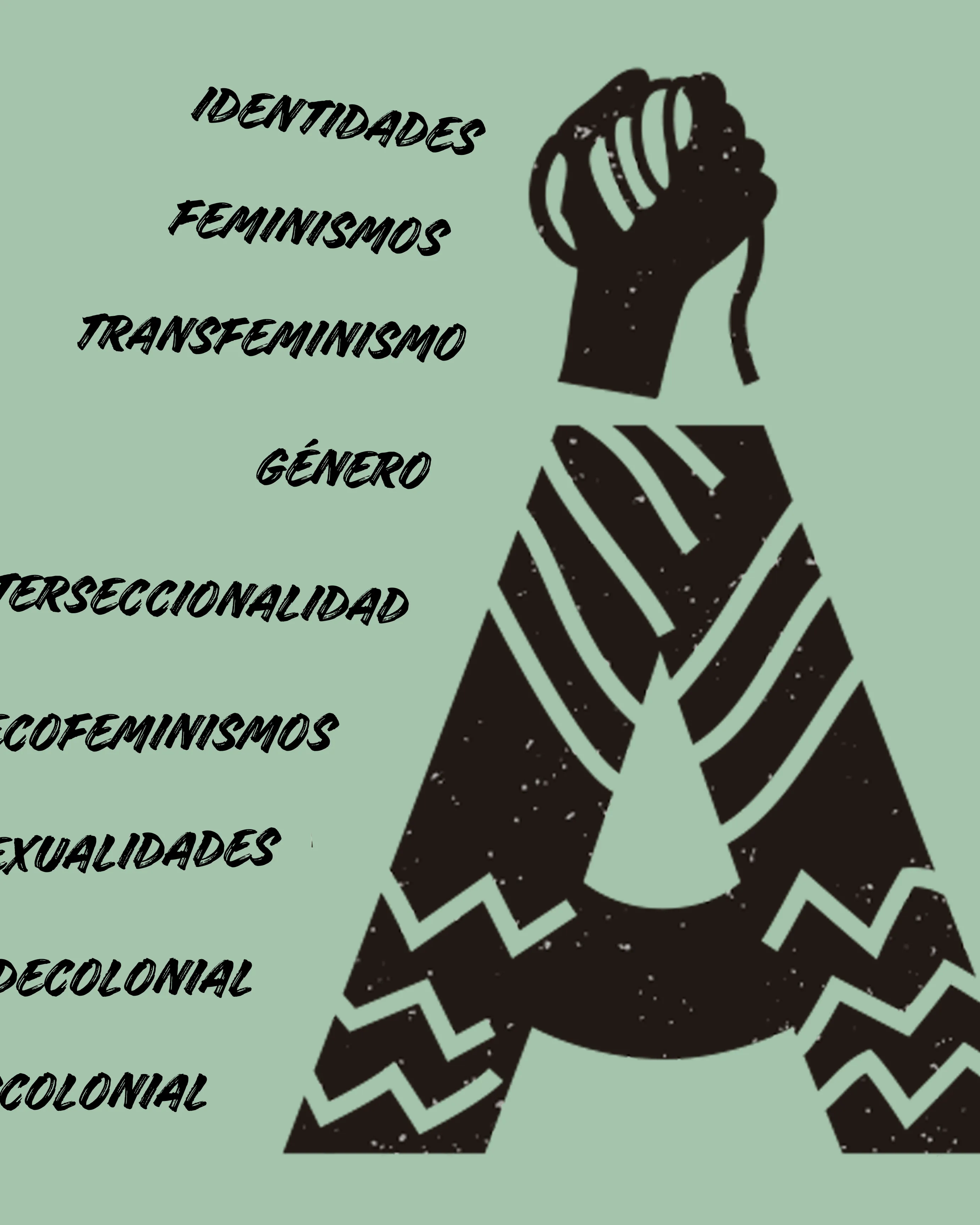 Cartell del Màster de Gènere Feminismes Cooperació Internacional