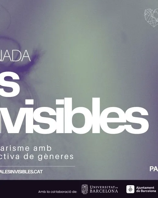 Cartell promocional de la jornada 'Les invisibles'