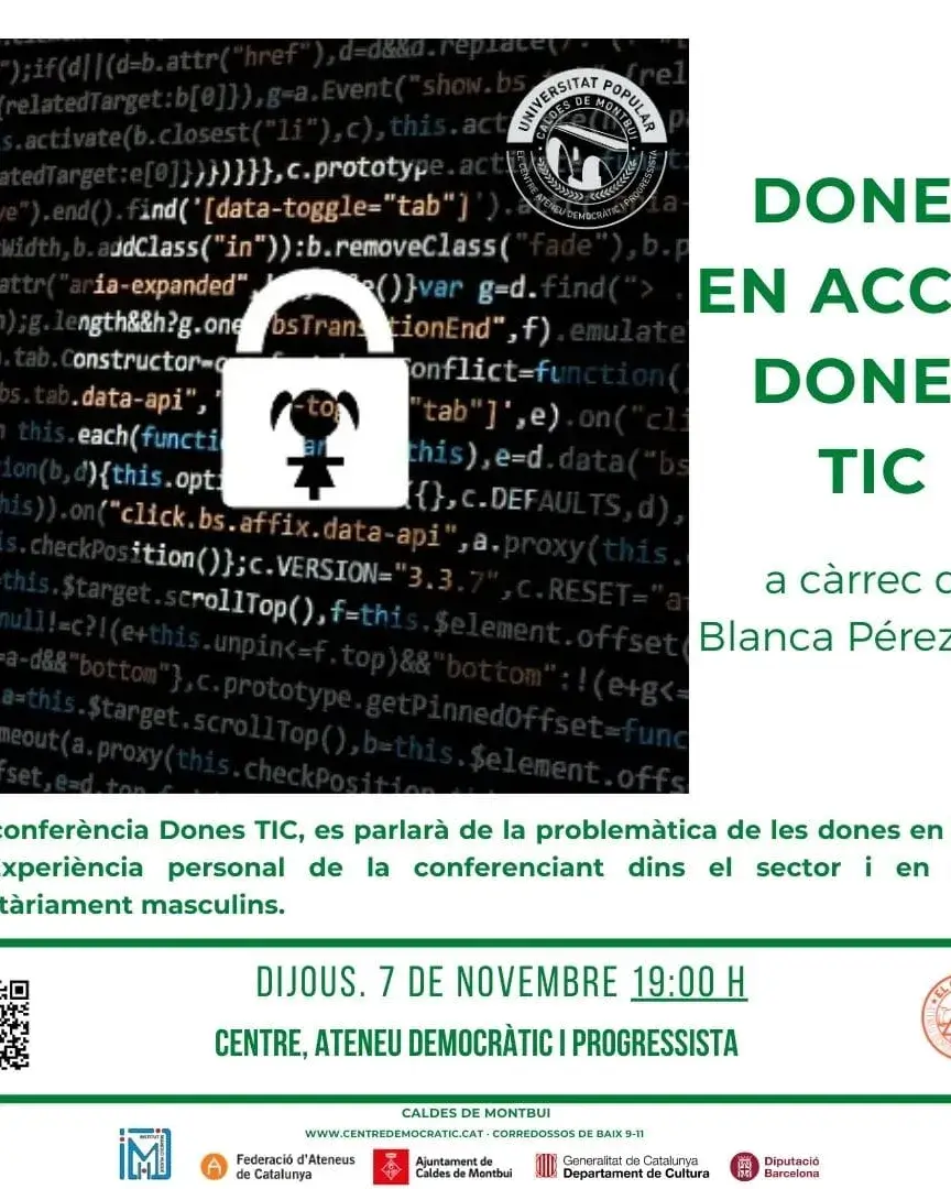 Cartell promocional activitat