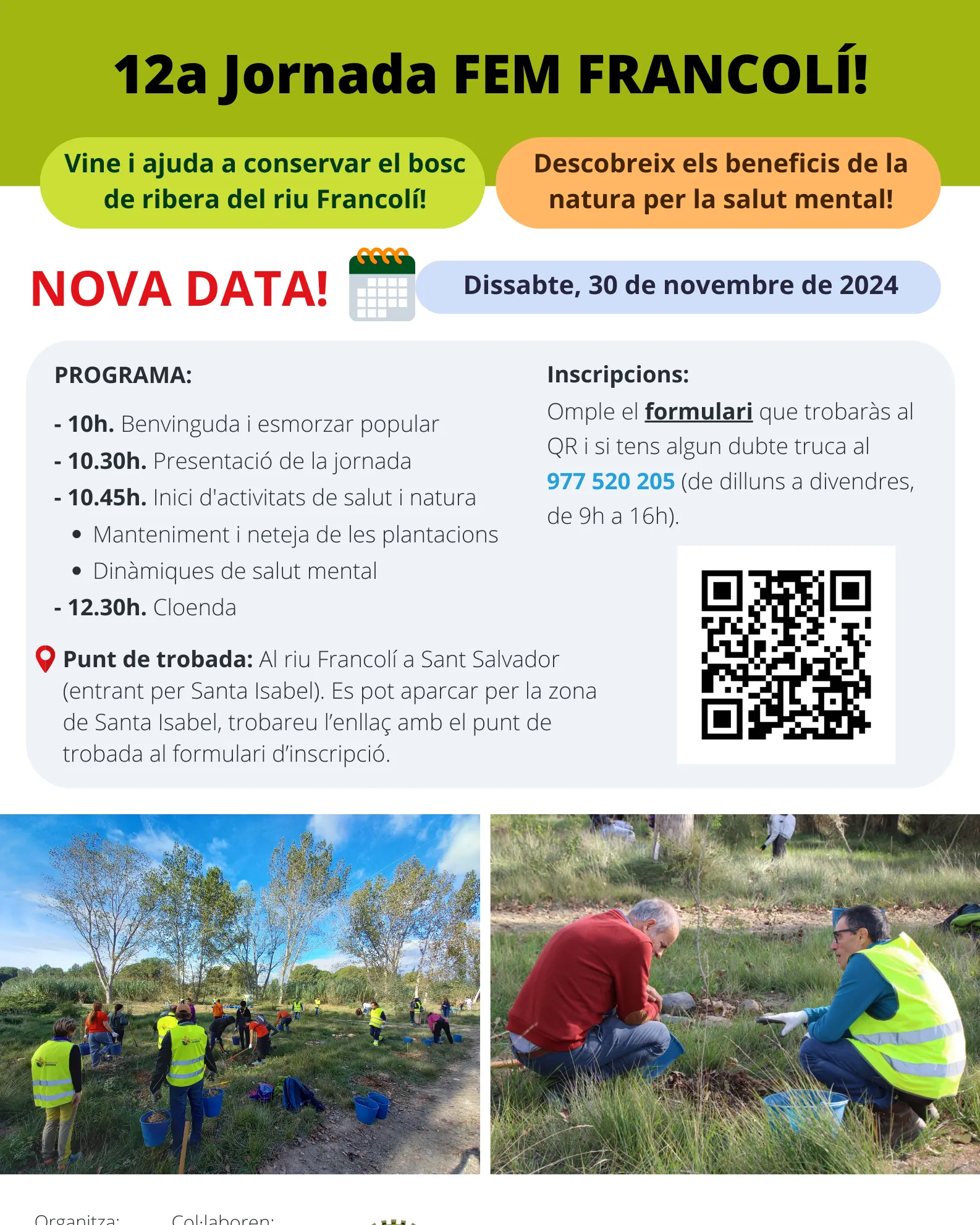 Cartell de la 12a Jornada Fem Francolí