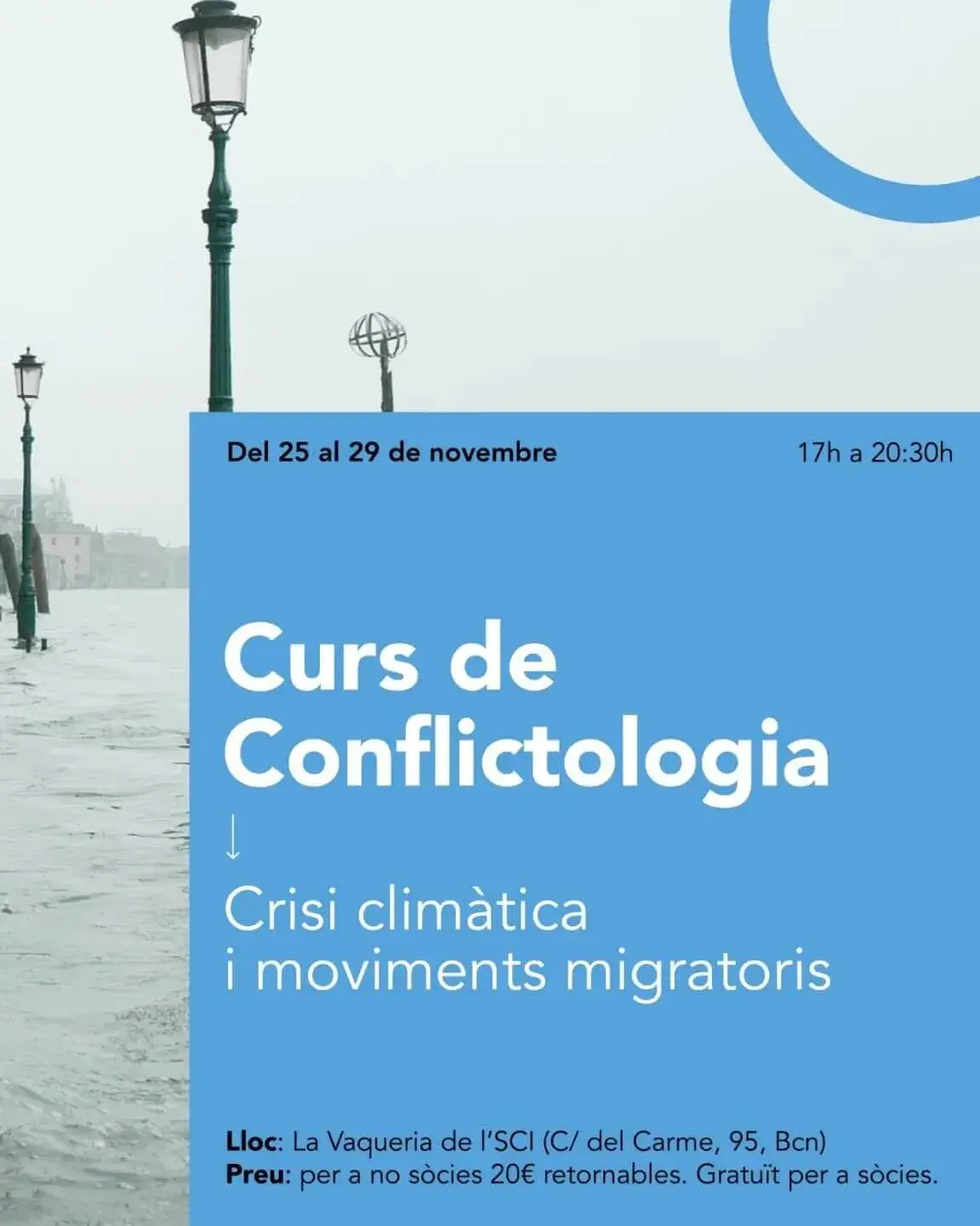 Cartell del Curs de conflictologia