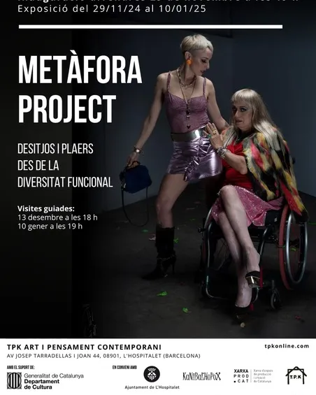 Cartel exposició: dues persones sexys i diverses!