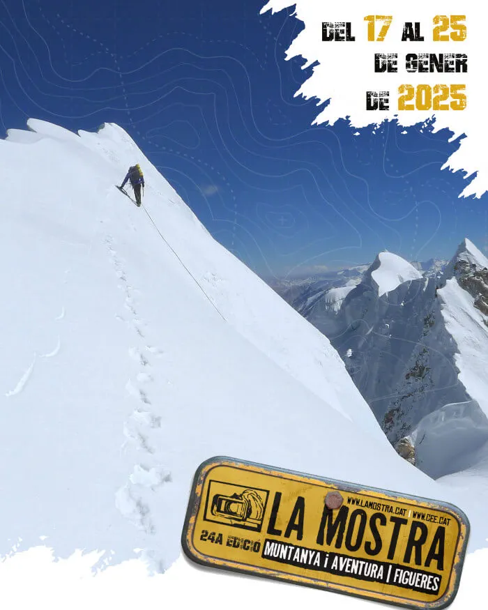 Cartell de la vint-i-quatrena La Mostra Muntanya i Aventura 2025