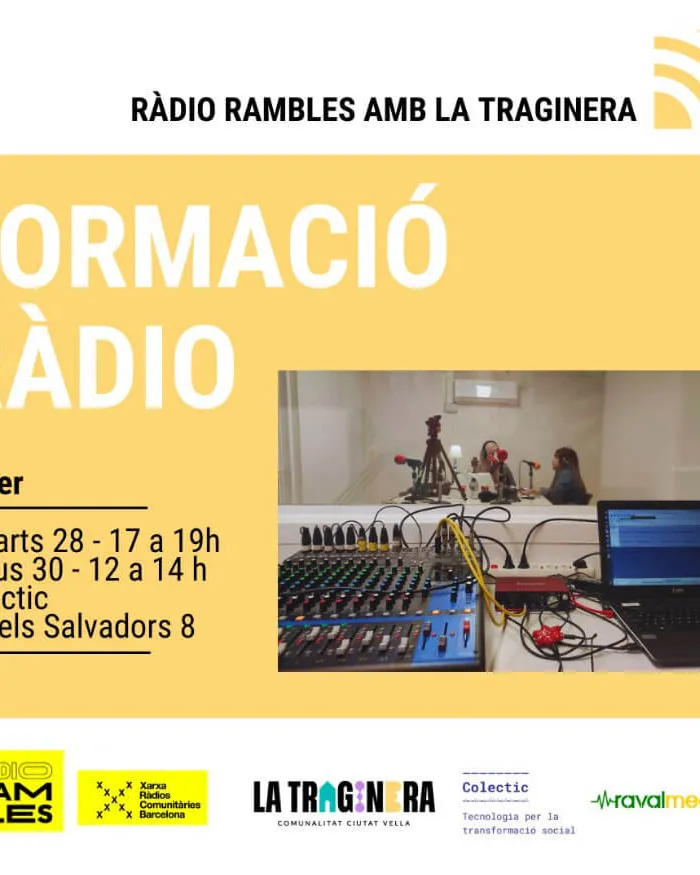 Formació en ràdio comunitària