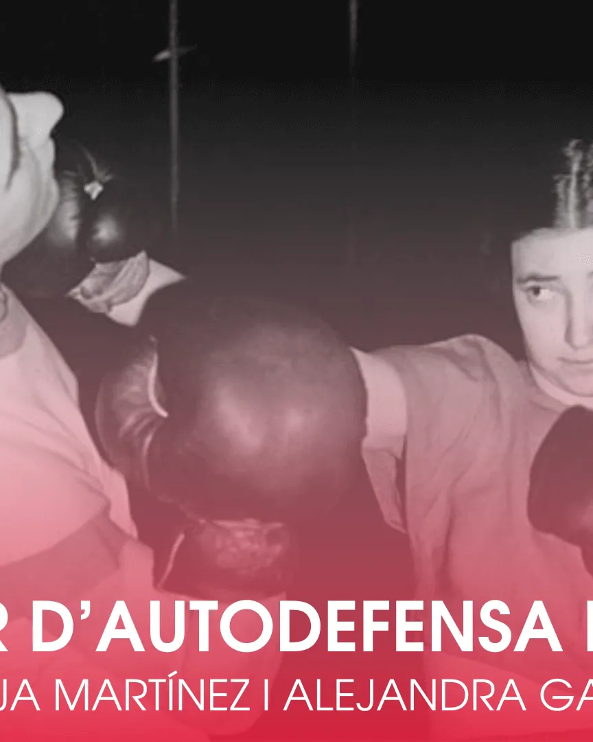 Taller d'autodefensa feminista. Font: La Bonne 