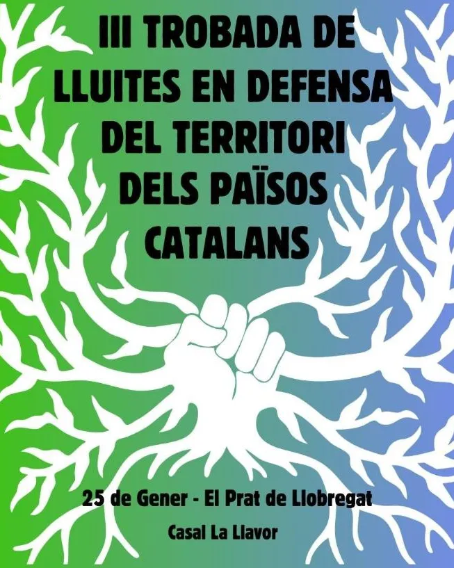 Cartell de la III Trobada de Lluites en Defensa del Territori dels Països Catalans