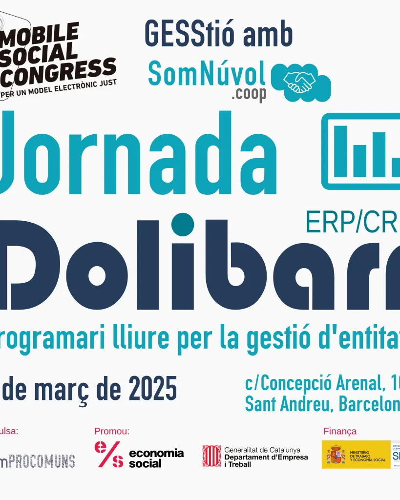 Jornada Dolibarr 3 de març de 2025 al Canòdrom