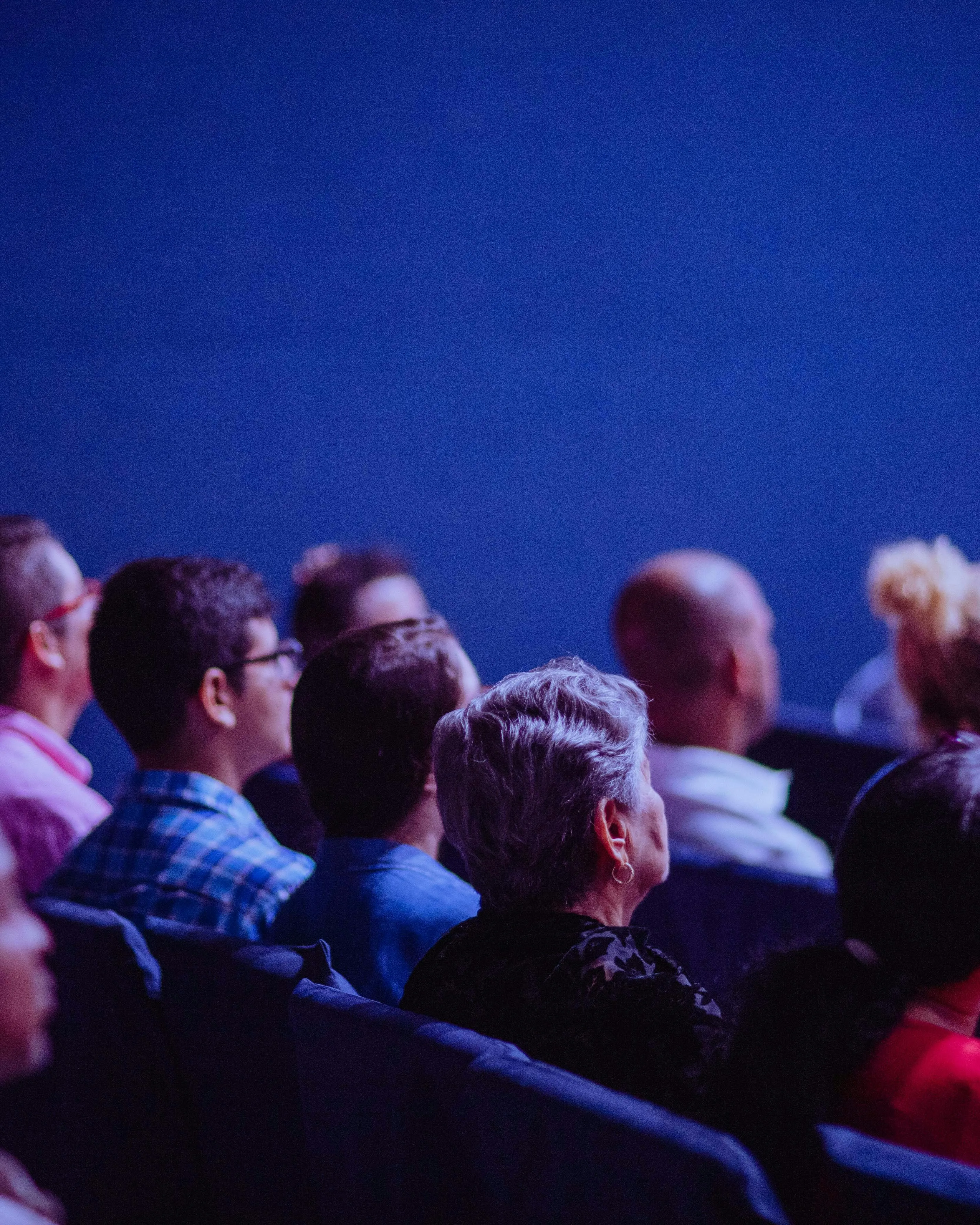 Públic en una sala de cinema