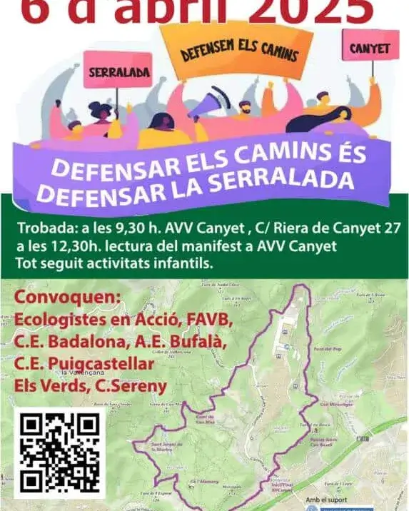 Cartell Jornada Camins Badalona