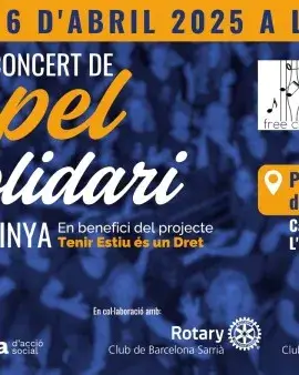 Cartell promocioanal del concert