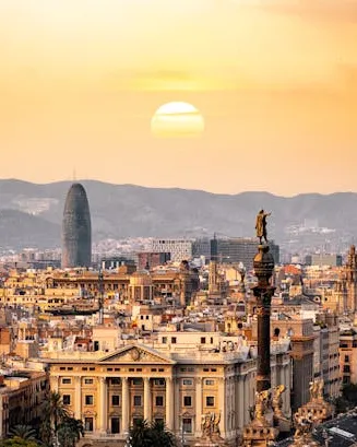 Vista aèria de Barcelona