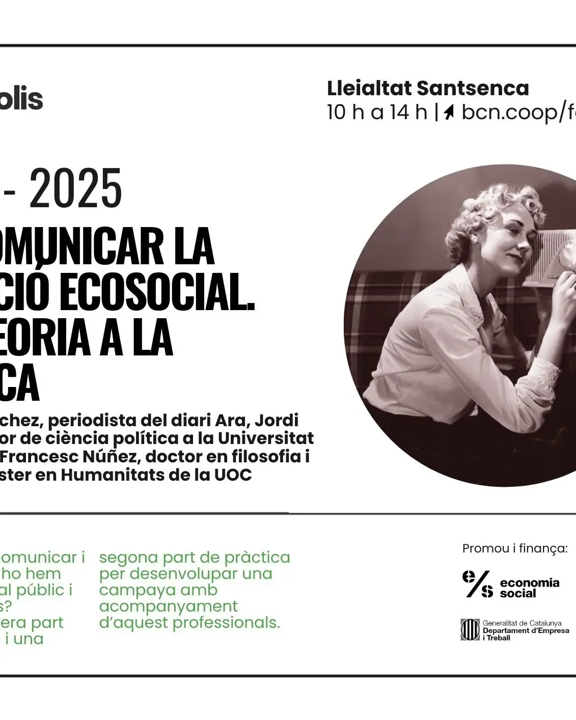 Com comunicar la transició ecosocial de la teoria a la pràctica