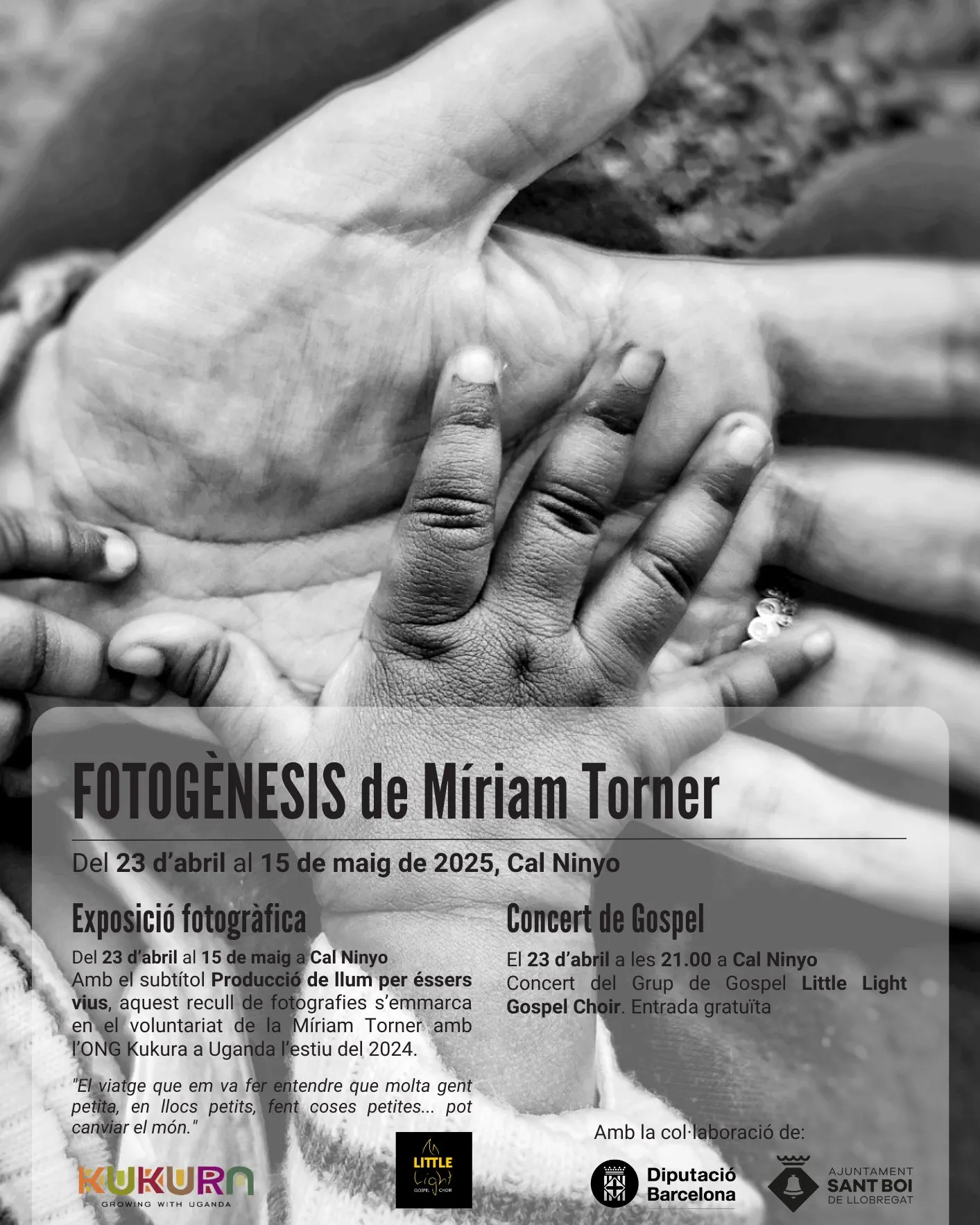 Cartell de l'exposició ‘Fotogènesis’