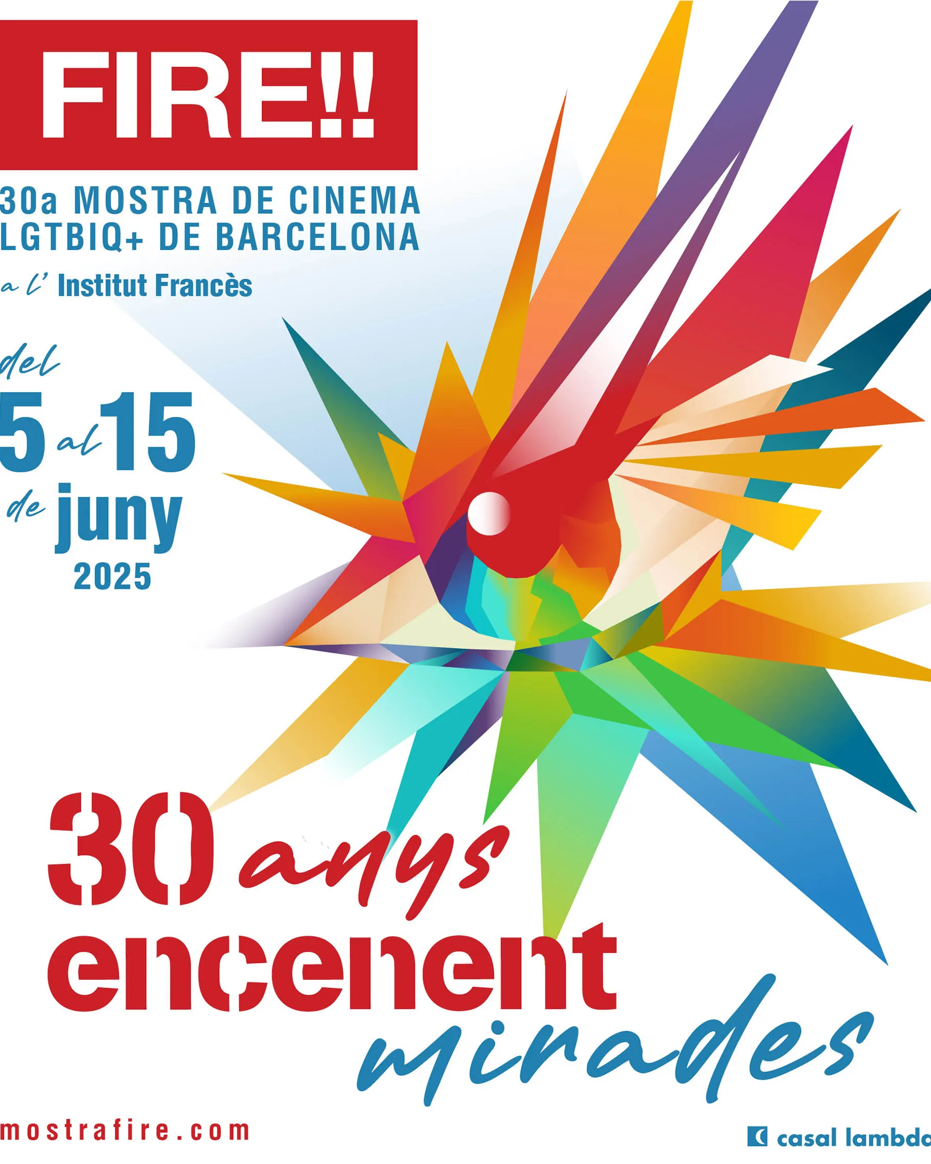 FIRE!! 30a Mostra de Cinema LGTBIQ+ de Barcelona