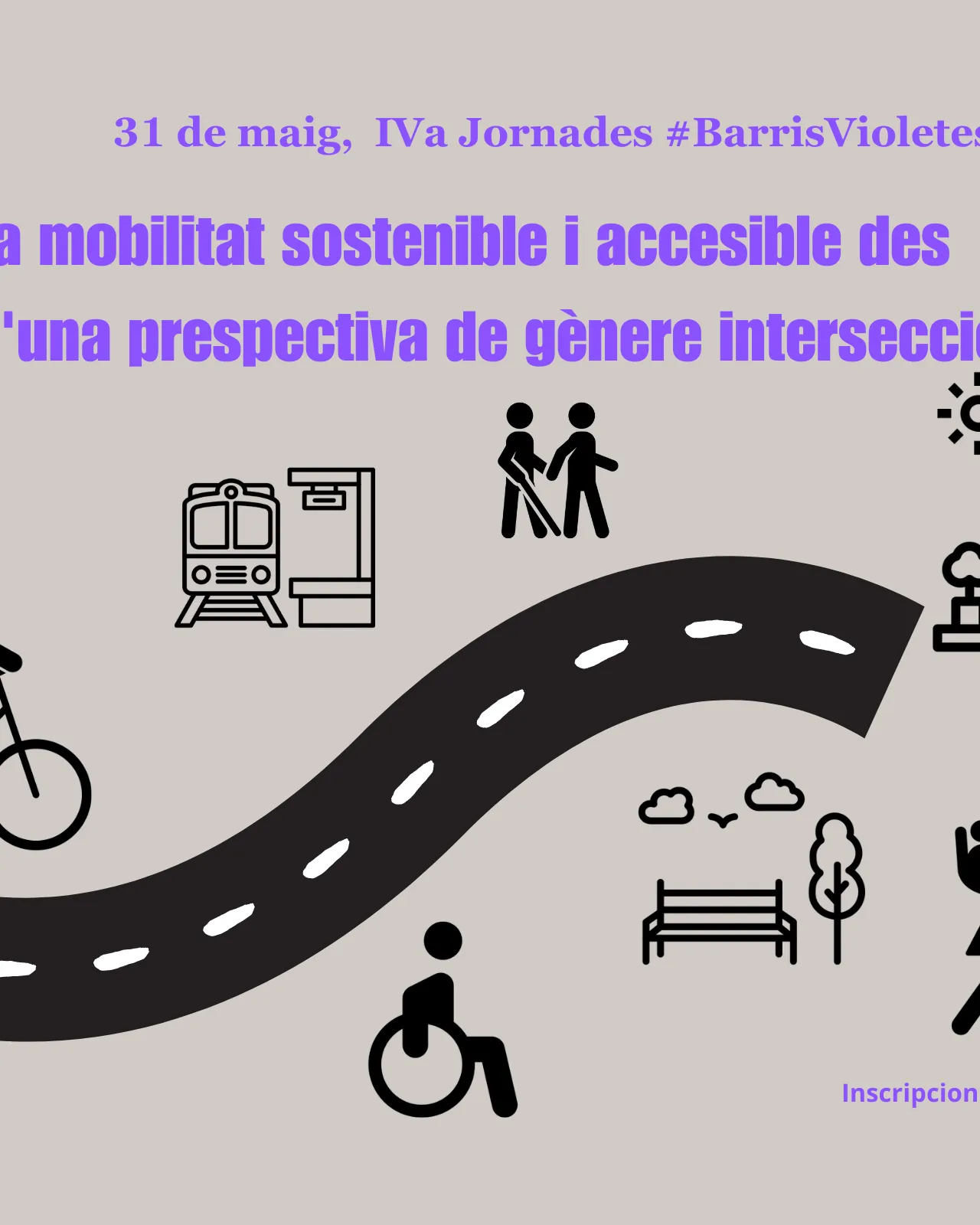 IV Jornada de Barris Violetes sobre mobilitat accessible des d'una prespectiva de gènere interseccional