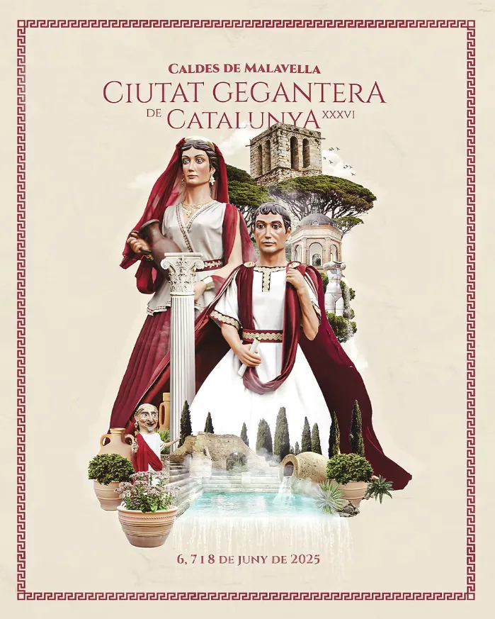 Cartell de la Ciutat Gegantera de Catalunya 2025