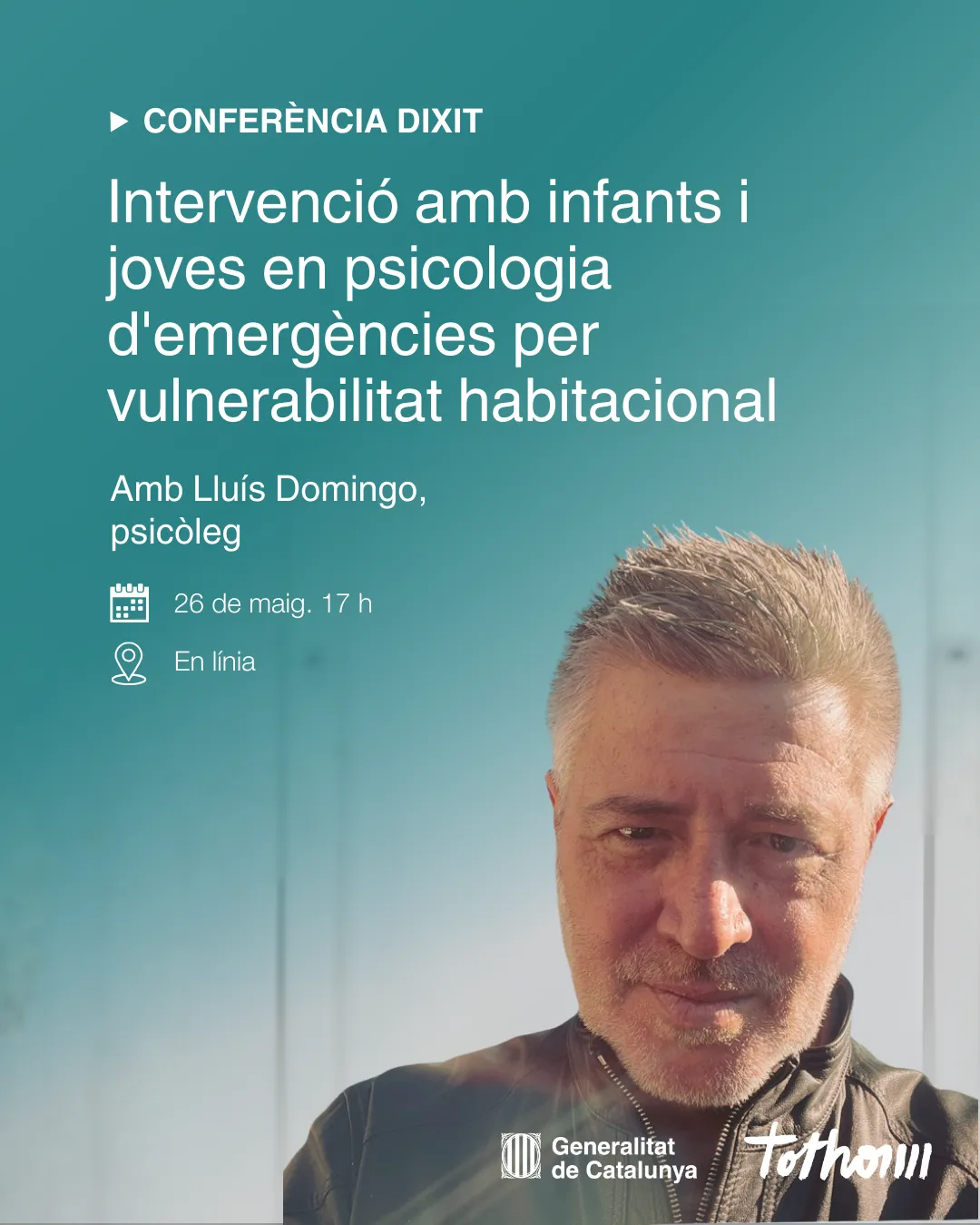 Conferència DIXIT. 26 de maig de 2025. En línia.