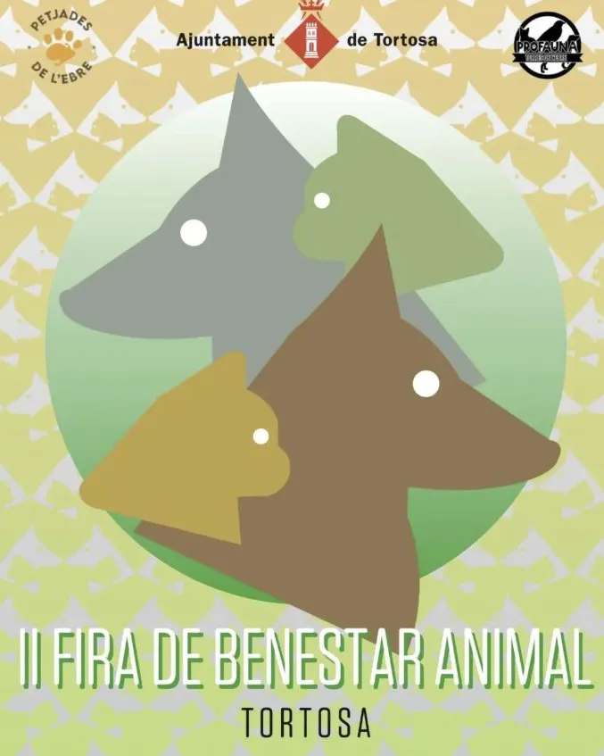 Cartell de la II Fira de Benestar Animal de Tortosa