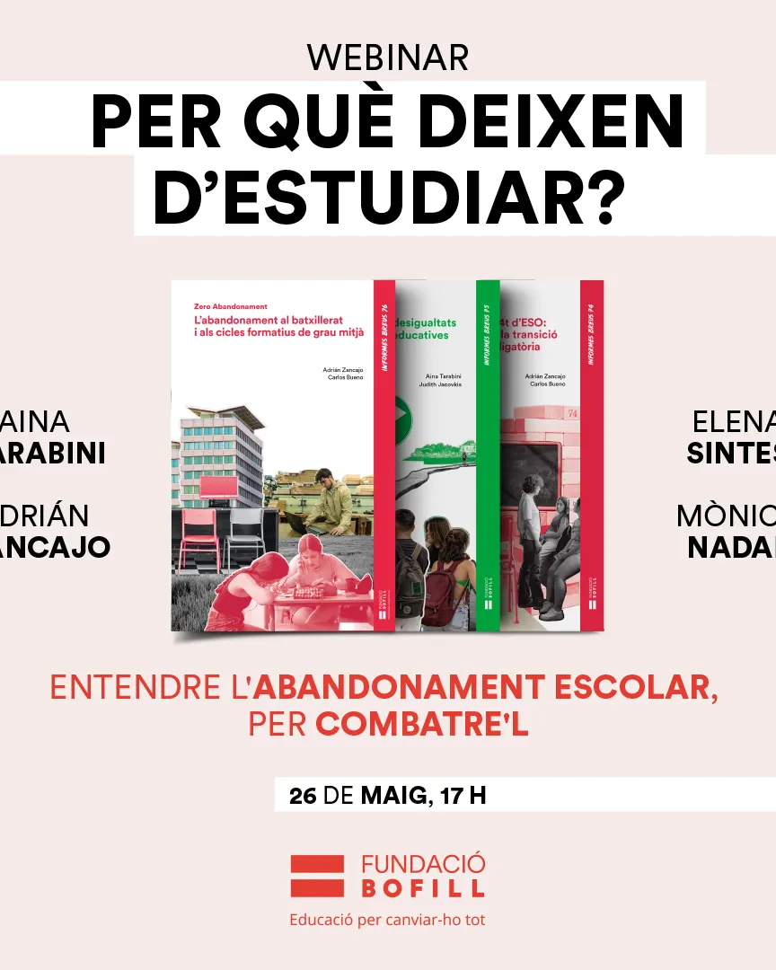 La Fundació Bofill presenta un nou informe per entendre aquest fenomen