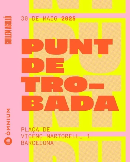 Cartell de l'edició 2025 del Punt de Trobada 