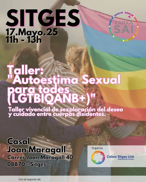 Taller: Autoestima Sexual per a tots (LGTBIQANB+)