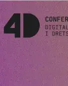 Cartell de la jornada sobre Digitalització democràtica i drets digitals