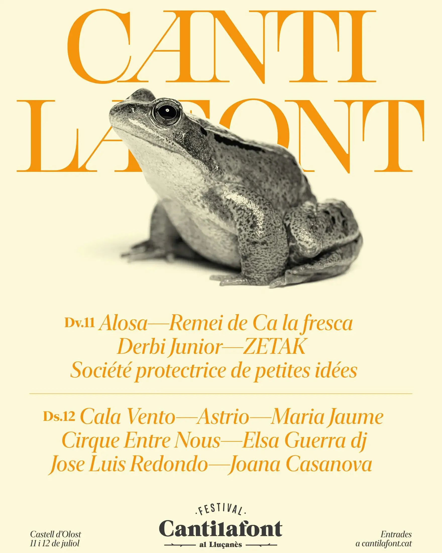 Cartell del Festival Cantilafont