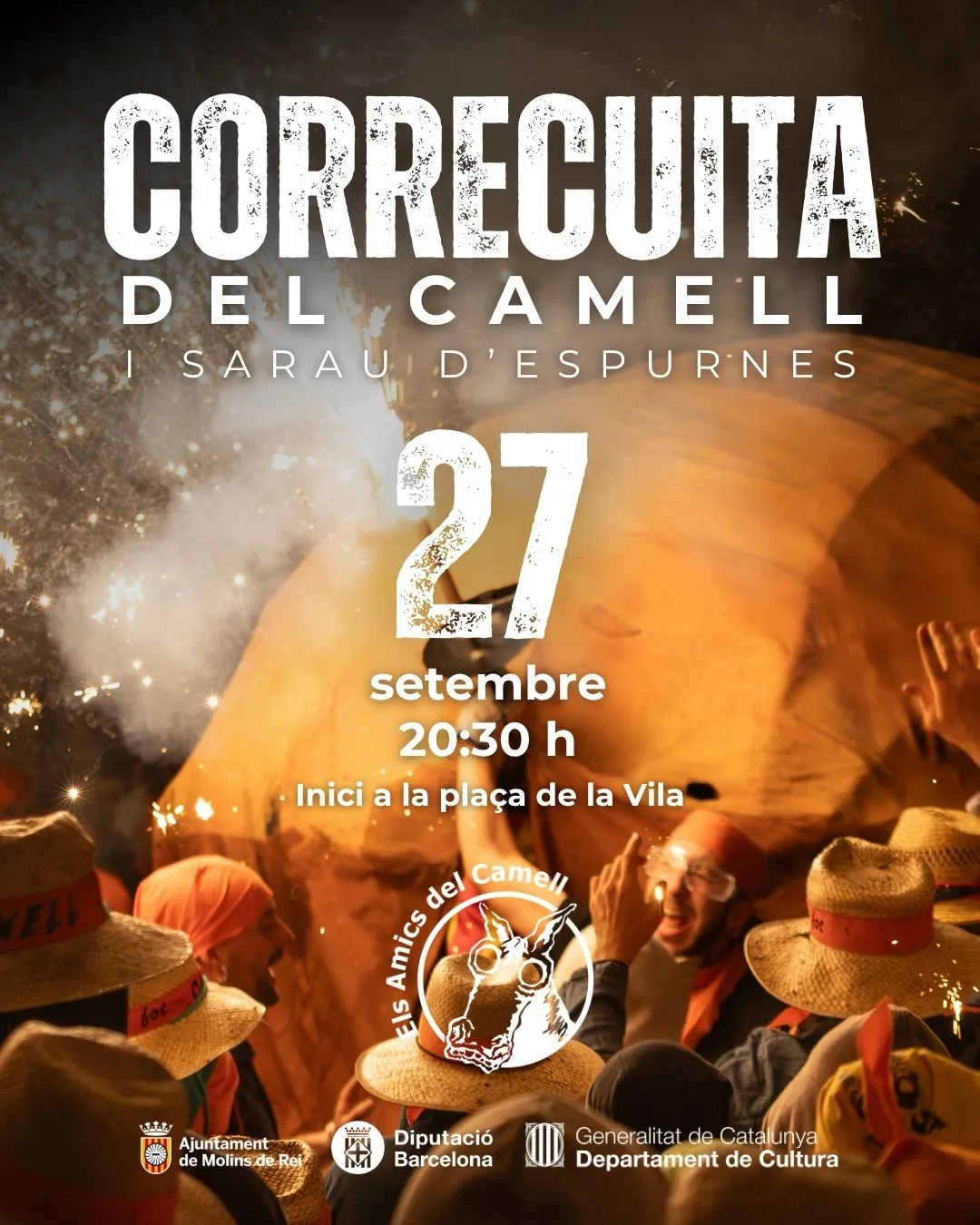 Cartell del Correcuita del Camell i Sarau d'Espurnes