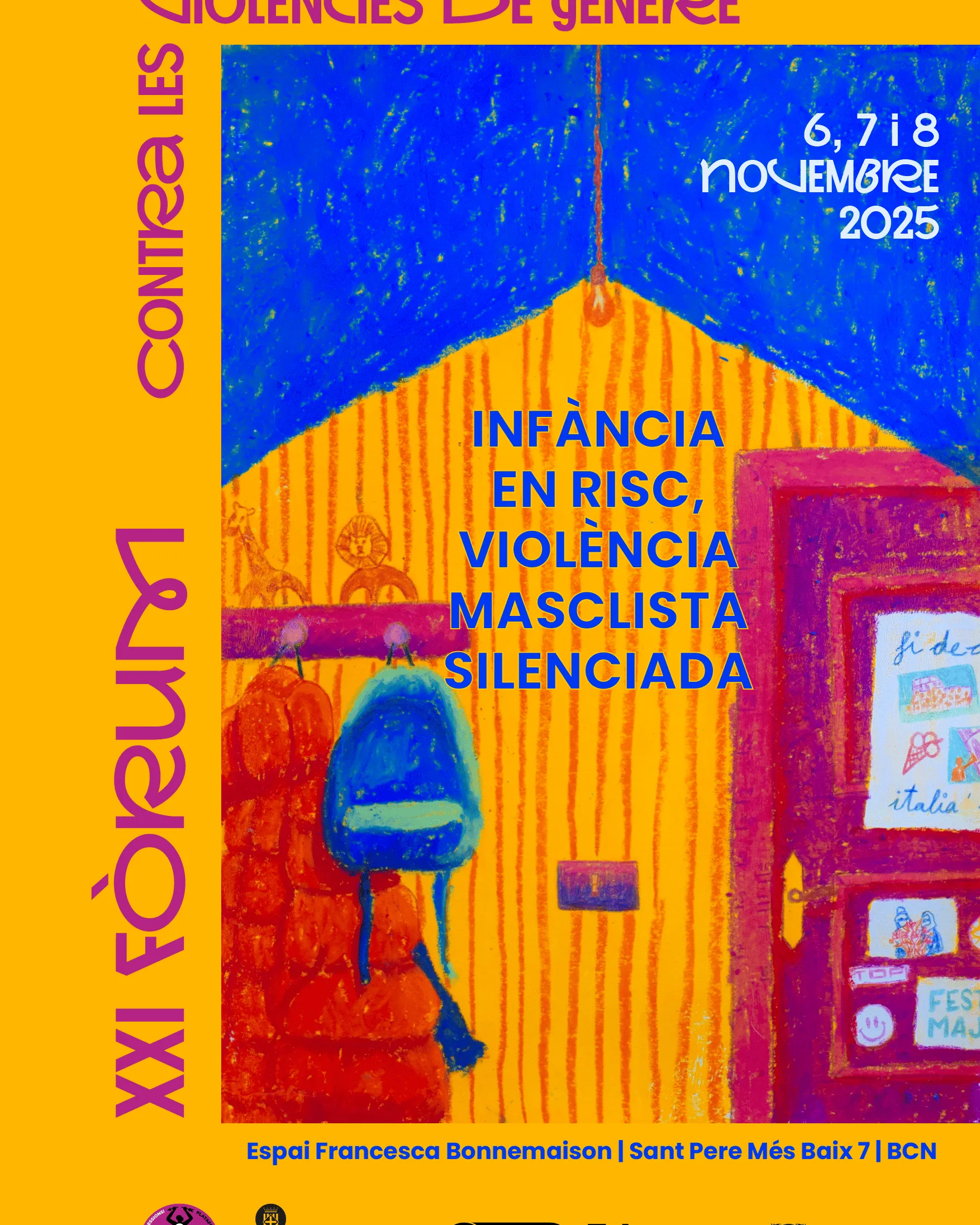 Cartell del 21 Fòrum contra les violències de gènere