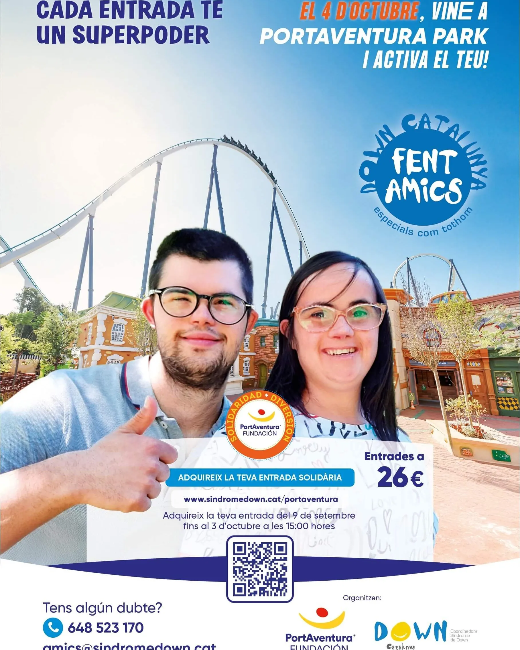 Vine a PortAventura Park i activa el teu superpoder...